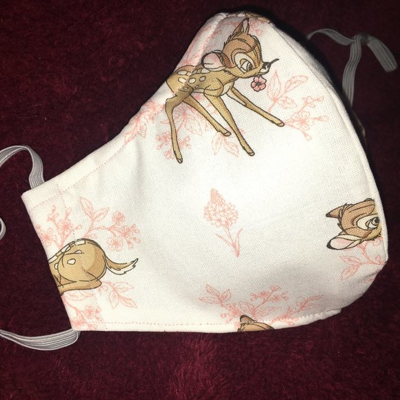 Reusable / Washable Sculpted Mask / Disney Bambi 2 - Picture 2 of 7